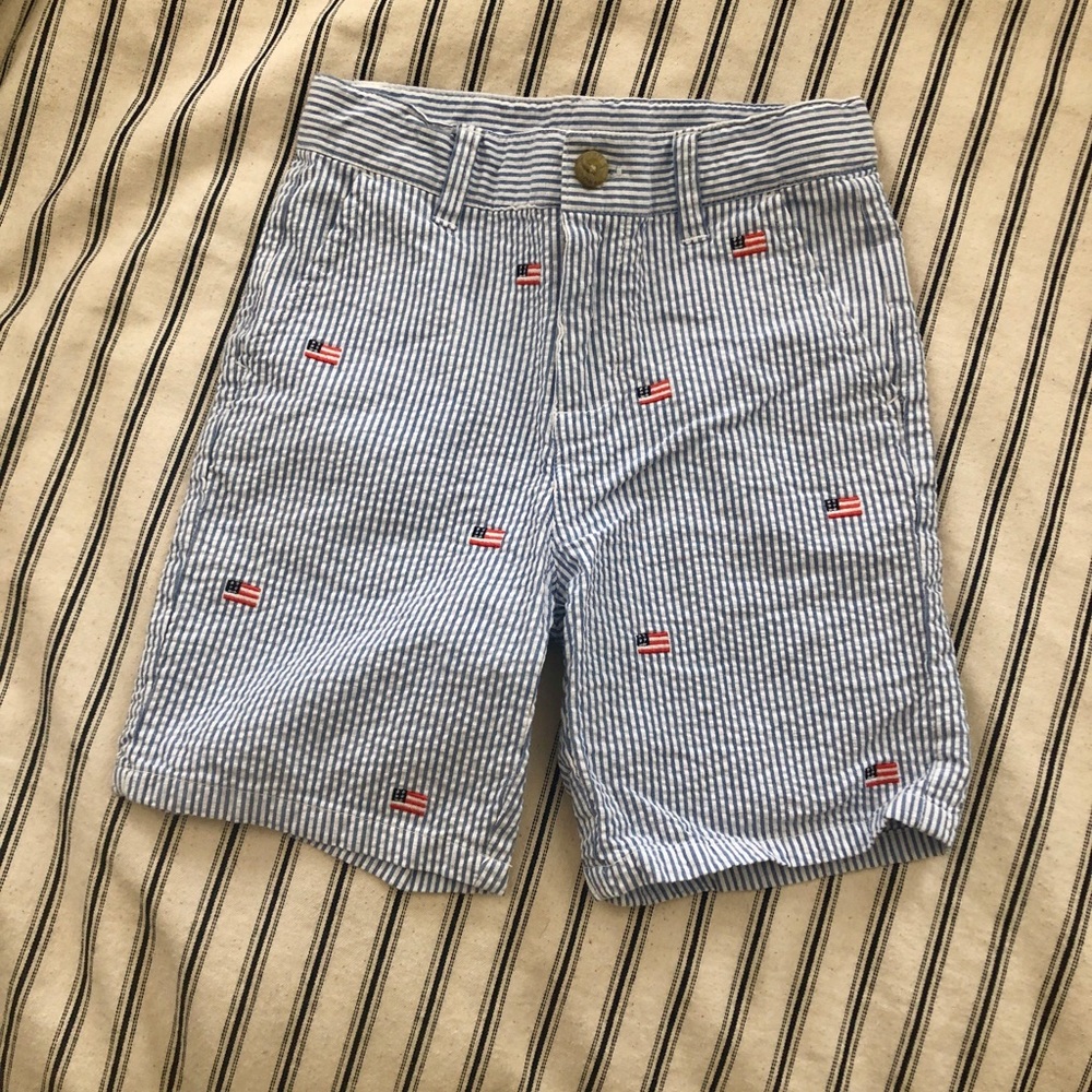 Boys patriotic shorts Janie and Jack